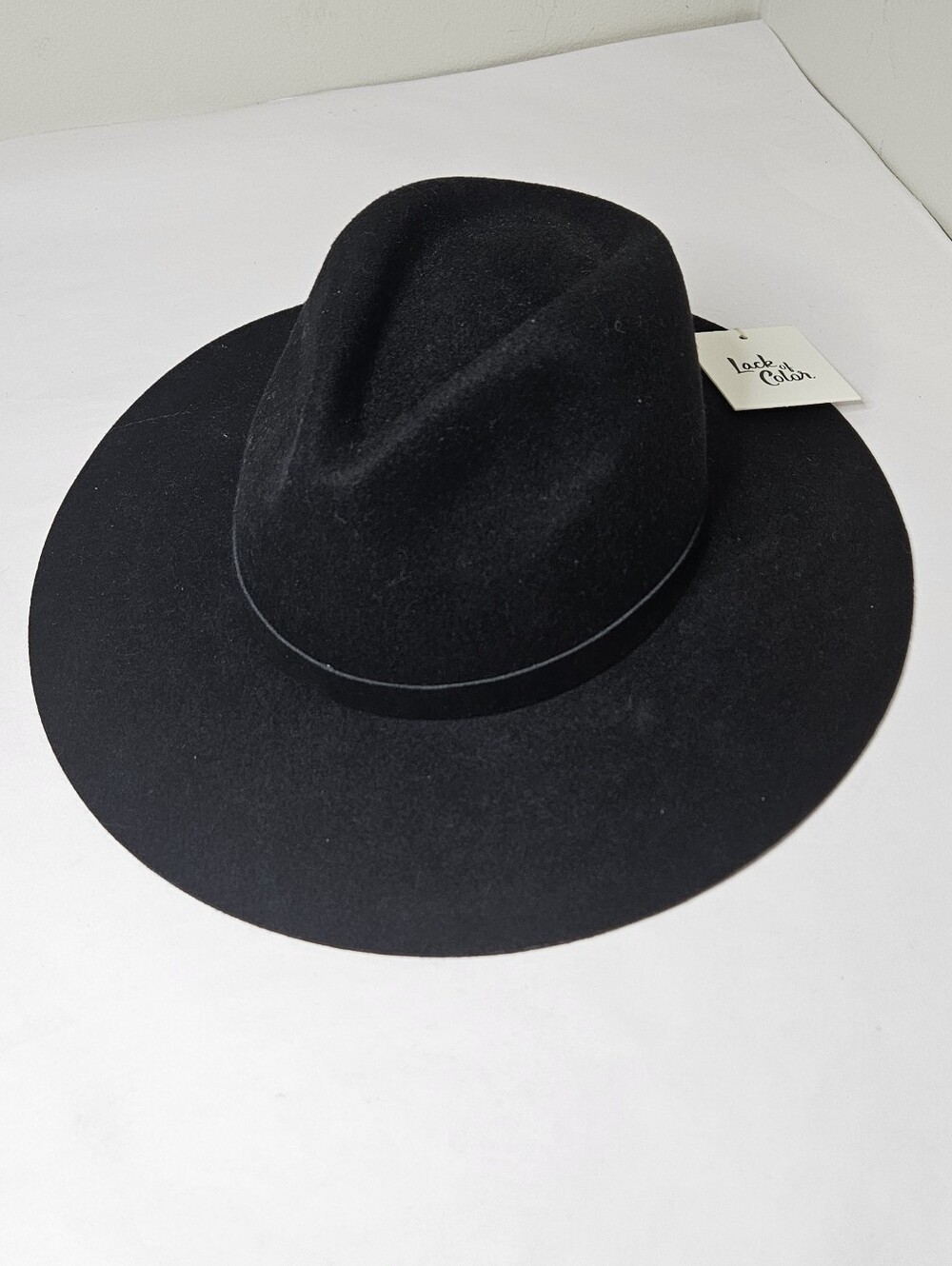 Lack Of Color Black Wool Hat Felt Noir Rancher One Size Women's NWT